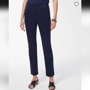 Chico's Dark Blue/Navy So Slimming Brigitte Pants (10/1.5)
